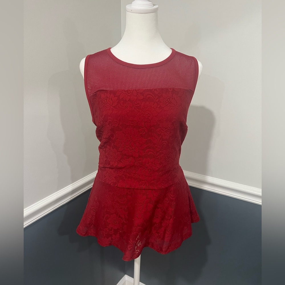 7 Avenue design studios Women blouse red